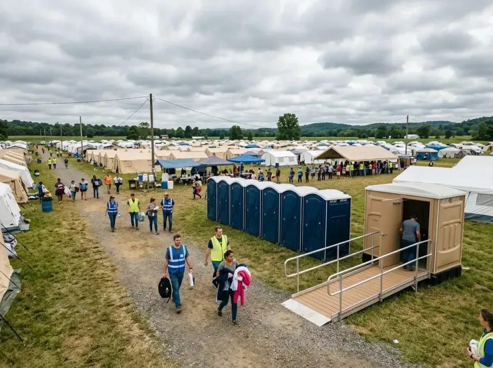disaster-relief-camp-restrooms-010 — frequently asked questions, Dumpster & Portable Bathrooms Rental in Oakwood Hills, IL
